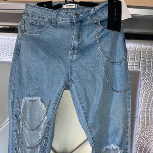 Brand new high waisted jeans